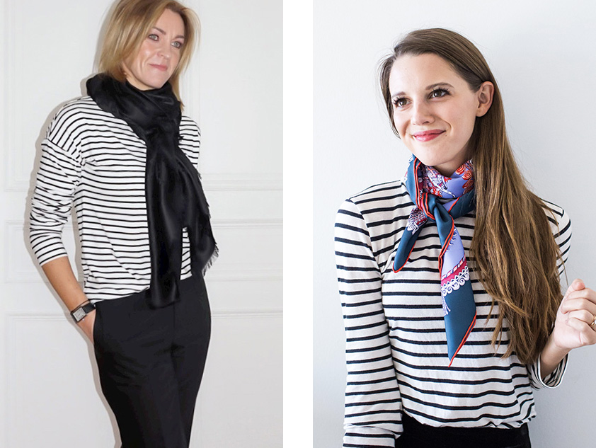 Breton top styling