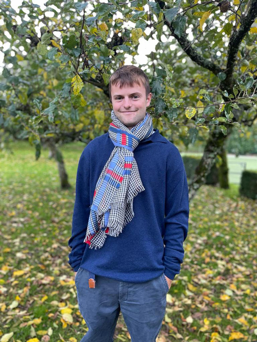 Bertie Check Scarf