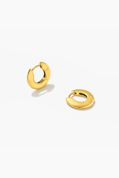 Essence Gold Hoop Earrings