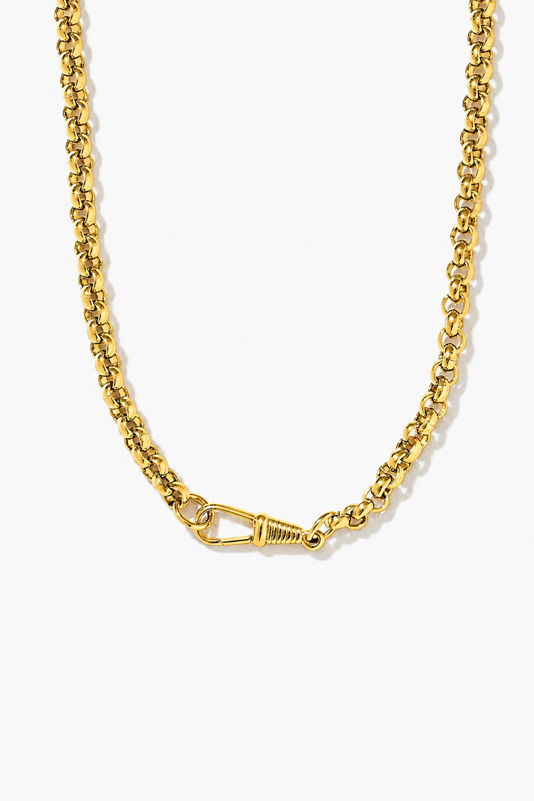 Otis Vintage Chunky Gold Chain Necklace