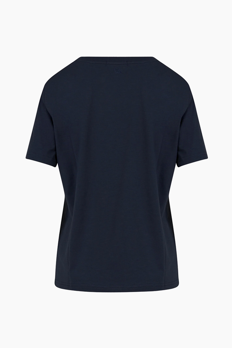 Night Sky Blue Short Sleeve Top - Image 4