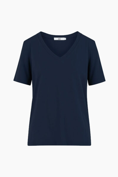 Night Sky Blue Short Sleeve Top