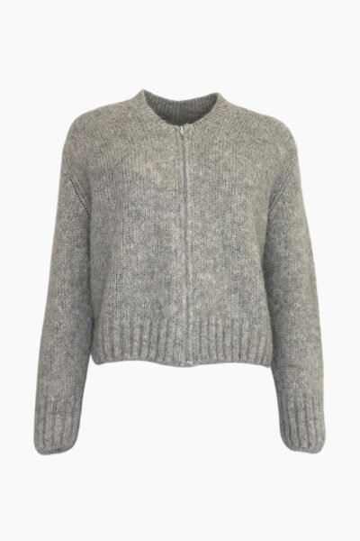 Maevare Mottled Grey Cardigan