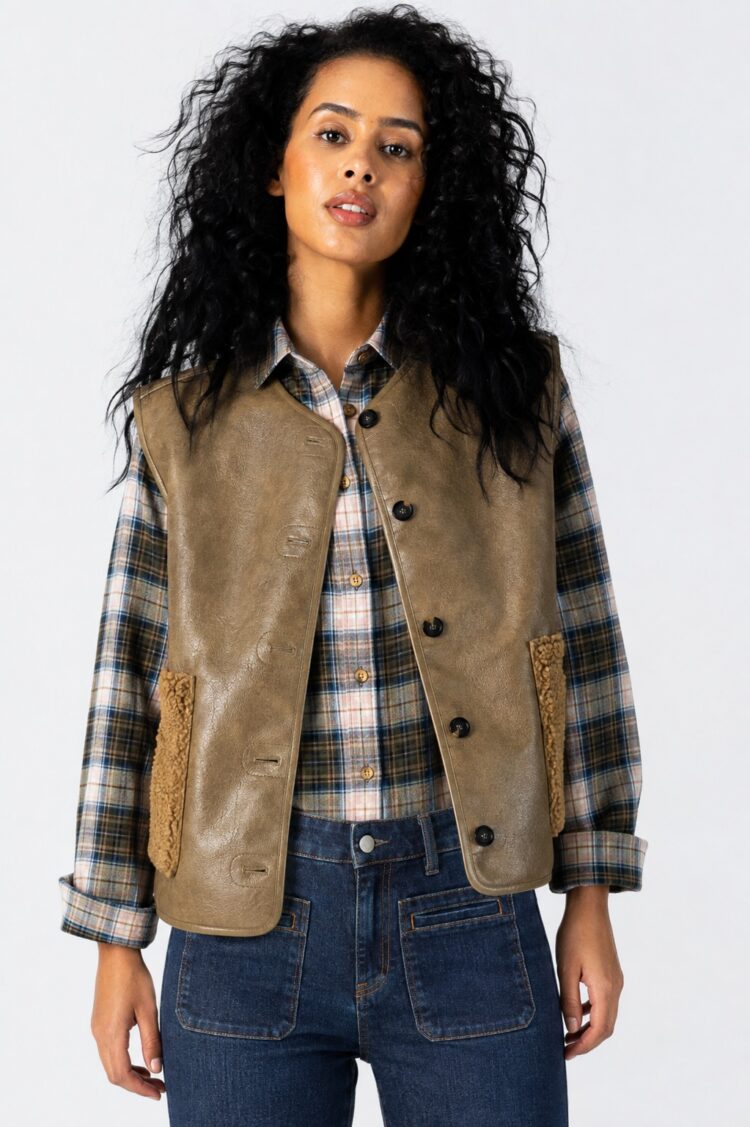 Army reversible vest