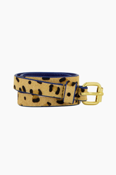 Julie Leopard Print Belt