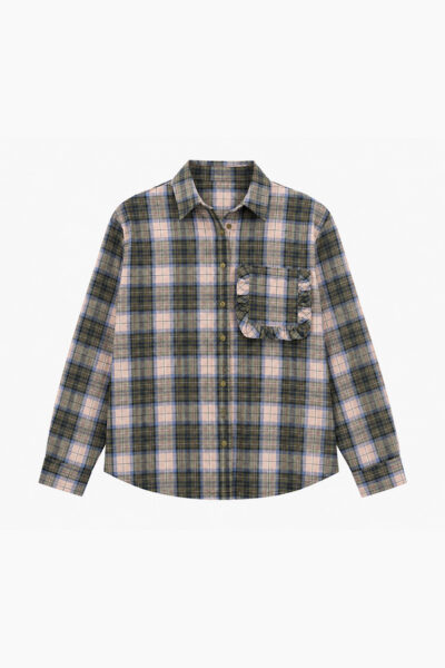 Green Plaid Shirt
