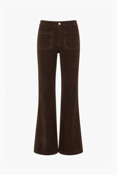 Chocolate Cord Four Pocket Jeans