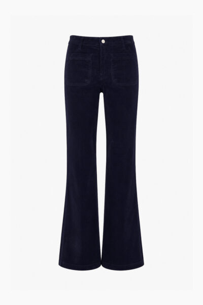 Navy Cord Four Pocket Jeans