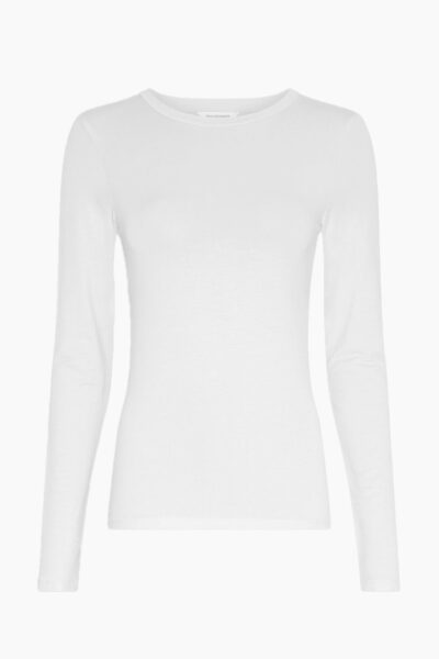 Betrina White Long Sleeve Top