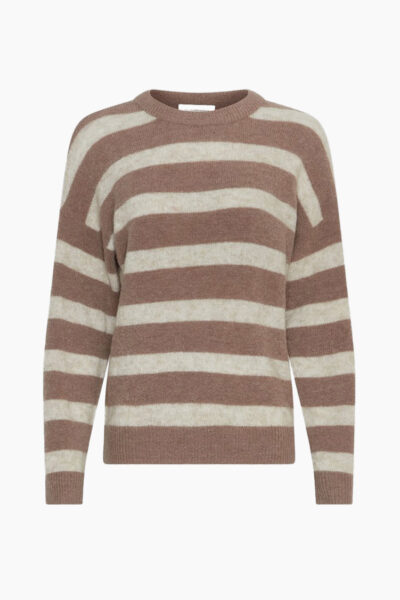 Festina Brown Striped Pullover