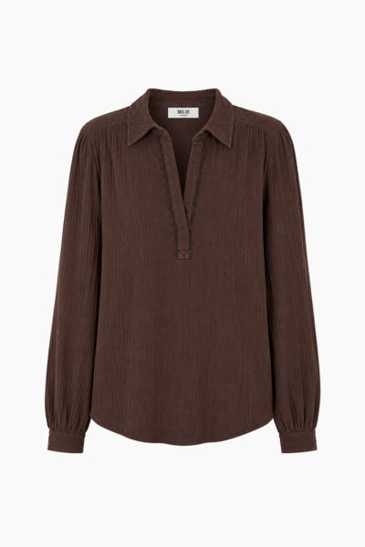 Alberte Chocolate Blouse