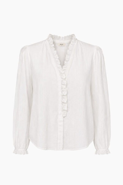Annelise White Blouse