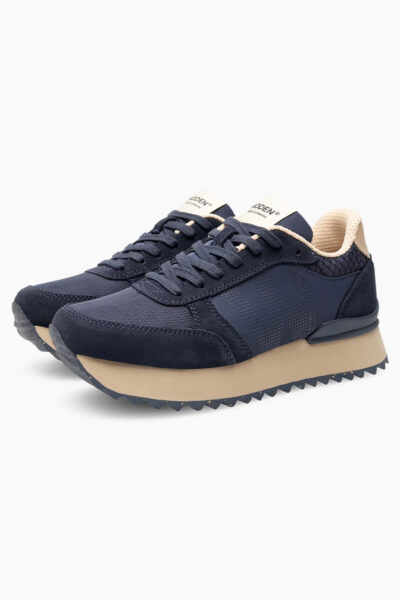 Ronja Plateau Navy Trainers