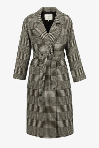 Reality Carreaux Long Coat