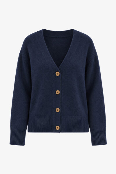 Amarena Navy Cardigan