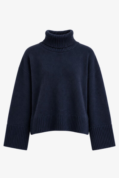 Navy Long Sleeve Turtleneck