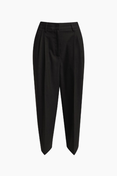 Dark Chocolate Cropped Trousers