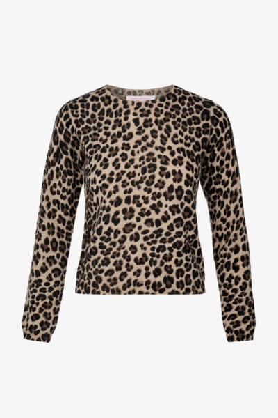 Callista Leopard Print Knit