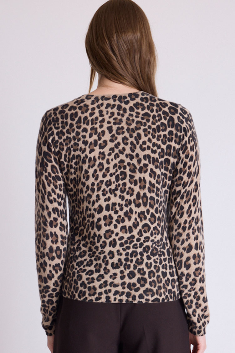 Callista Leopard Print Knit - Image 5
