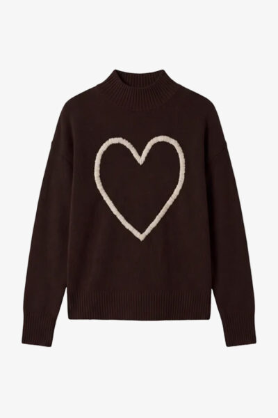 Jill Dark Brown Knit