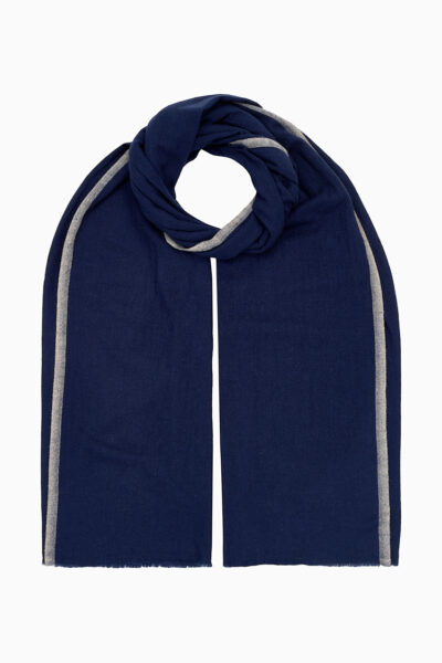 Lily Navy Scarf
