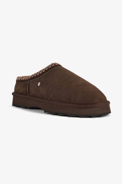 Chocolate Sharky Slip Ons