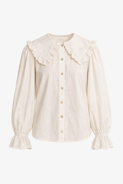White Derby Collar Shirt