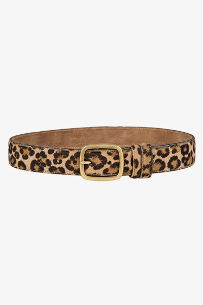 Dody Leopard Print Belt