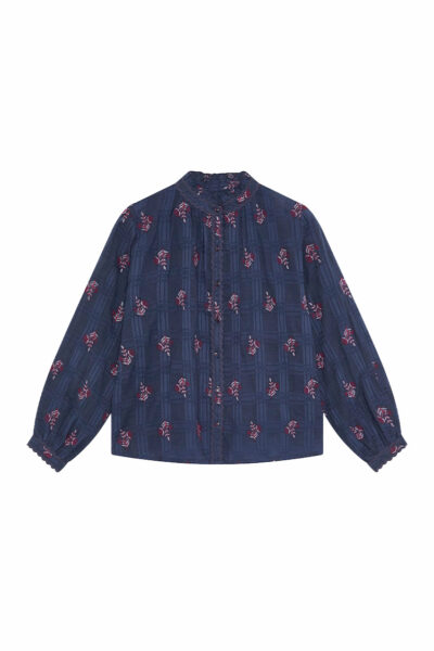 Sabine Blue Romance Blouse