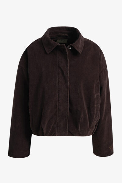 Dark Chocolate Corduroy Jacket